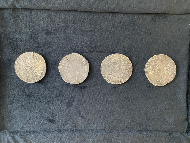 The coins were taken from the Batavia in 1992.