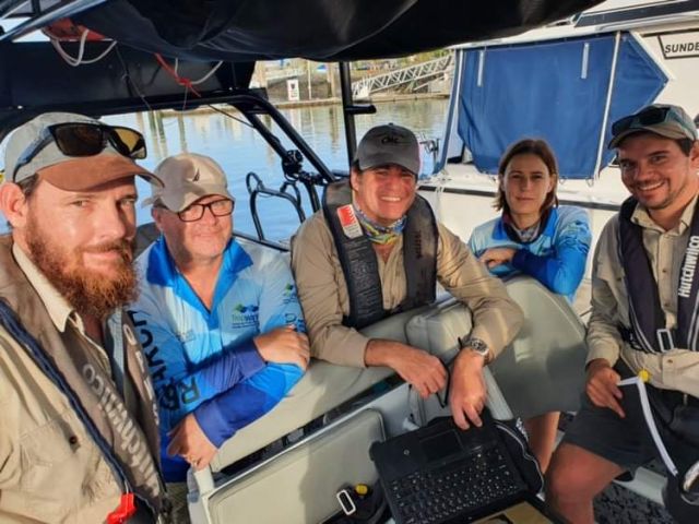QPWS and JCU have been monitoring the seagrass meadows since the 2022 floods.